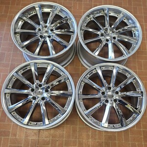 Weds　Kranze　VISHUNU　20 Inch　8.5J+37　9.5J+38　5H-114.3　中古 Craneツェ