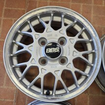 BBS　FORGED　スバル純正　13インチ　4J+45　4H-100　中古_画像2