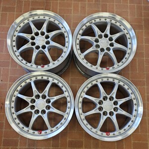 RAYS　VOLKRACING　GR-N　15インチ　6.5J+32　4H-100　中古