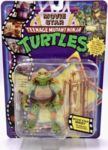 Playmates タートルズ ムービースター ミケランジェロ フィギュア TMNT ミュータントタートルズ MOVIE STAR MIKEY マイキー MICHELANGELO