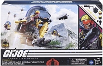 ハズブロ G.I.ジョー テレ・バイパー & コブラ・フライトポッド フィギュア Hasbro G.I.JOE TELE VIPER & COBRA FLIGHT POD クラシファイド_画像1