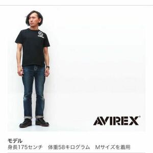 AVIREX アビレックス 半袖 プリント クルーネック ポケット Ｔシャツ AVI6193342