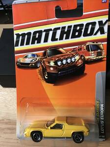 Matchbox / Lotus Europa (Yellow)