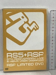 RS5+RSF 5TH ANNIVERSARY LIVE @ HIBIYA YAGAI ONGAKUDO RSF LIMITED リップスライム DVD