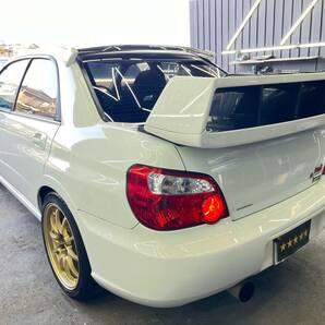 インプレッサ WRX ST i specC WR -Limited 2004 Rays18AW STi3連メータ HKSフレーム オーリンズ L'aunsportウィング フジツボ クスコ ETCの画像2