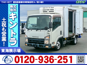 H25　Isuzu　Elf　冷蔵冷凍vehicle　leftスライドドア 　10尺ボディ　門枠ステンレス #TK2484