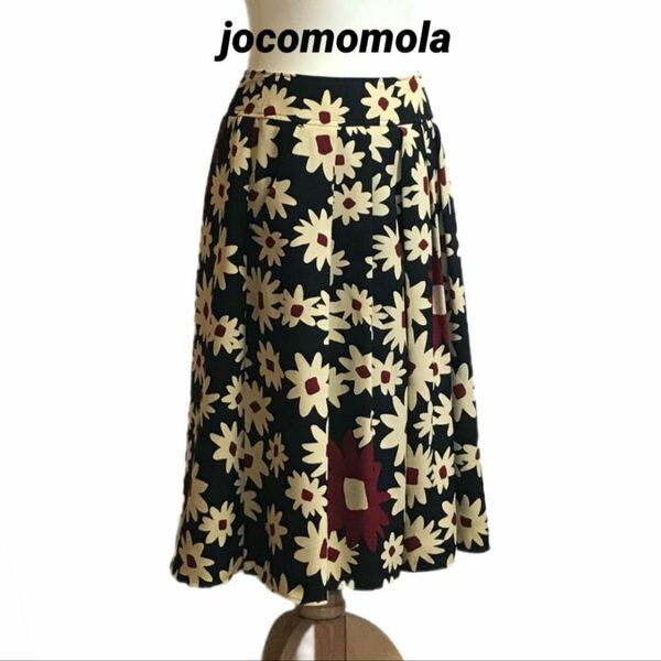 Jocomomola フラワープリントキュロットスカート