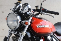 横浜～　Kawasaki　ゼファー1100　国内　平成14年式　Ａ7　ルミナスチェスナットブラウン×ルミナスタンジェリンオレンジ　車検付　好調_画像9