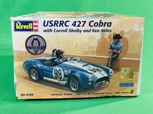 即決！Revell レベル 1/24 USRRCコブラ427 C.シェルビー&K.マイルズ/フィギュア付き！送料無料_画像5