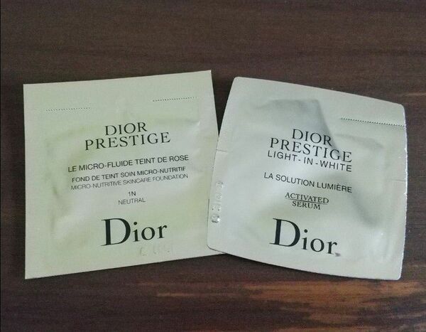 Dior プレステージ 美容液 & ファンデーション