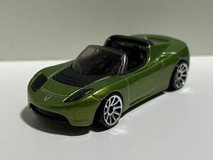 【Hot Wheels】Tesla Roadster Sport ホットウィール テスラ ロードスター ルース 希少 2010 earth day レアカラー