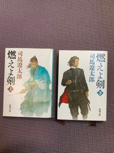 司馬遼太郎 燃えよ剣 上下巻セット