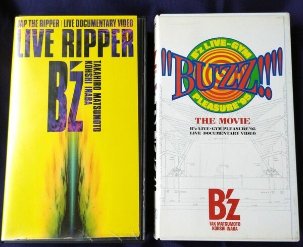 VHS LIVE RIPPER B'z / BUZZ THEMOVIE