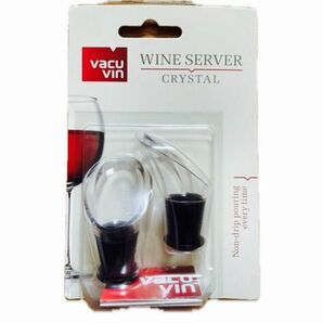 【未使用新品】Vacu Vin ワインサーバー　クリスタル（バキュバン）
