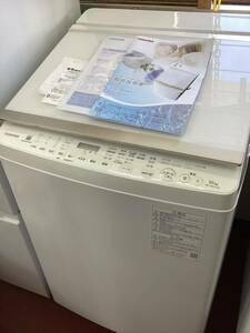 未使用品　2021年製　TOSHIBA　ZABOON　AW-10VH1　ウルトラファインバブル　10kg　タテ型洗濯乾燥機　乾燥機付　東芝　メーカー保証付