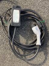 TUV Rheinland　Model 2　EV　Charger　充電ケーブル 現行品　CBYUL-eV16－CT　16A　120V/240V　IP54　動作未確認　バッテリー_画像1