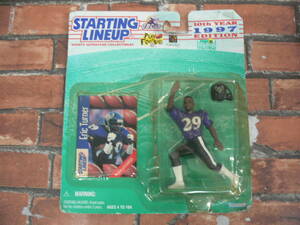 【未開封】NFL STARTING LINEUP 10th YEAR 1997 EDITION 「Eric Turner」 (海外品)