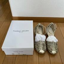 tsumori chisato WALK ウェッジサンダル 23.5cm 新品_画像9