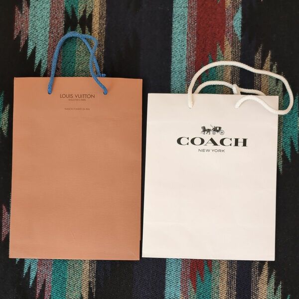 ルイヴィトン COACH ショッパー