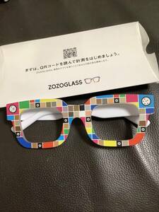 ZOZOGLASS　ゾゾグラス　ファッション用グラスフレーム 未使用　送料　120円