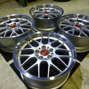 鍛造 BBS RG-R DSK ダイヤモンドシルバー 18インチ 8J+35 RG753の画像2