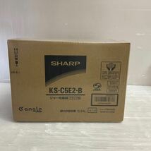 営YY26-100A SHARP シャープ ジャー炊飯器 ブラック系 KS-C5E2-B 新品未開封_画像2