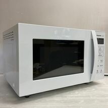 営MK25-140B Panasonic パナソニック 電子レンジ NE-FL100-W 2022年製 ホワイト レンジ 通電動作確認済_画像5