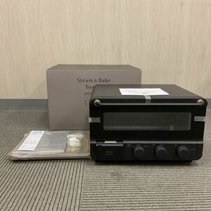 営YY44-120B BRUNO ブルーノ スチーム&ベイクトースター BOE067-BK 2022年製 ブラック 箱付き 新品未使用商品