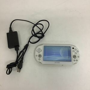 0.NI049-A11T60[ Saitama departure ]SONY PlayStation Vita MODEL PCH-2000 белый 2013 год производства * электризация рабочее состояние подтверждено первый период . завершено 