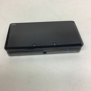 ◯営NI051-A11T60【埼玉発】Nintendo 3DS ブラック CTR-001 ※本体のみ 通電動作確認済み 初期化済み