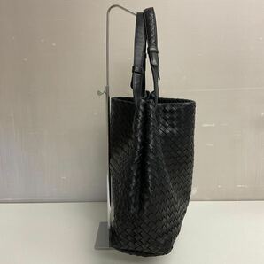 営MK66-100Y BOTTEGA VENETA ボッテガヴェネタ イントレチャート トートバッグ ハンドバッグ W約35cm H約30cm D約10cm 袋ありの画像5