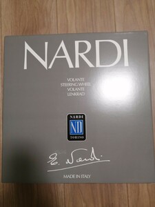 NARDI ナルディ N341 CLASSIC LEATHER クラシック 340mm ブラックレザー＆ブラックスポーク 新品　未使用