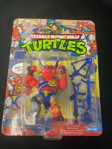 TEENAGE MUTANT NINJA TURTLES タートルズ フィギュア ●GROUNDCHUCK● PLAYMATES 新品未開封 当時品