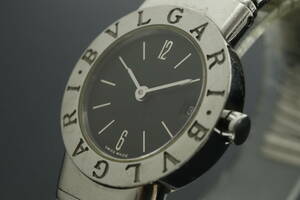 LVSP6-3-29 7T035-22 BVLGARI ブルガリ 腕時計 BB232TS ブルガリブルガリ トゥボガス クォーツ 約47g レディース シルバー ジャンク