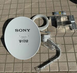 映像機器 ｜スカパー CSアンテナ｜SONY ソニー SAN-40DK3 ｜衛星アンテナ W-STAR パラボラアンテナ 未使用品