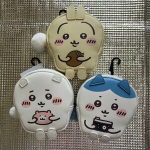 《新品☆″》ちいかわ GU ポーチ 3点まとめ売り☆チイカワ ハチワレ うさぎ☆″