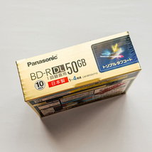 【新品・未開封】Panasonic BD-R DL 50GB（10枚）パナソニック LM-BR50LP10_画像3