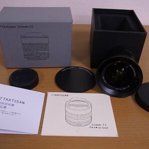 ★銘匠工学 TTartisan 10mm F2 FXマウント 富士フィルムXマウント ミラーレスカメラ用 現状渡しの画像4