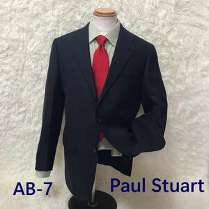 【 ポール・スチュアート Paul Stuart・ネイビー・シグルジャケット・AB-7・未使用に近い美品 】