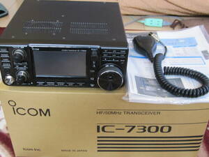 美品◆アイコム ICOM IC-7300 HF/50MHz 100W ◆最新バージョン：1.42 Up済み