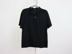 PRADA/プラダ ポロシャツ ACU1 2020 2678 UJN664 S202 1UOR サイズ/XL トップス 半袖シャツ 黒/ブラック 男性用/メンズ 『J1319+』