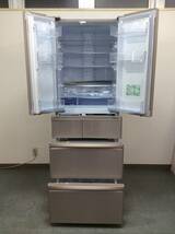YJT8365【MITSUBISHI/三菱 6ドア冷蔵庫】美品 2022年製 MR-WX52H-C 家電 キッチン 冷蔵冷凍庫 フレンチドア 自動製氷 517L_画像3