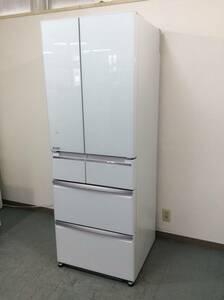 YJT8138[MITSUBISHI/ Mitsubishi 6 door refrigerator ] beautiful goods 2017 year made MR-WX47A-W1 consumer electronics kitchen refrigeration freezer French door automatic icemaker 470L