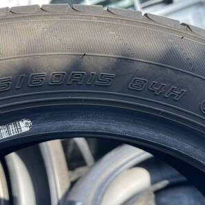 185/60R15 DUNLOP エナセーブ EC204 国産タイヤ 4本セットです。FIT等にどうぞ！の画像3