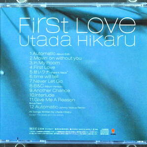 帯付☆ 宇多田ヒカル First Love / ファースト・ラヴ ■99年盤 全12曲収録 CD 1st アルバム♪Automatic,Movin’on without you, TOCT-24067の画像10