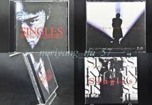 帯付 初回盤☆ 氷室京介 SINGLES / シングルス ■95年盤 14曲 CD ベスト アルバム 廃盤 ♪ANGEL,MISTY,JEALOUSYを眠らせて,KISS ME,他 美盤_画像6