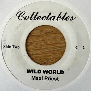 7'' Maxi Priest/Wild World White Mice/True Love Collectables lovers rock reggae pop マキシ・プリースト ラバーズロック レゲエ