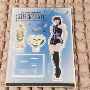 ITZY アクリルスタンド CHECKMATE ソウルコン ワールドツアーグッズ リュジン 未開封 韓国 輸入 アクスタ