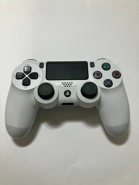 美品 PS4 純正　コントローラー　ホワイト