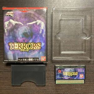 ★★TERRORS テラーズ ワンダースワン 動作確認済み バンダイ★★